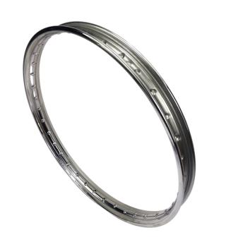 Felgenring 1,4x17" Stahl verchromt